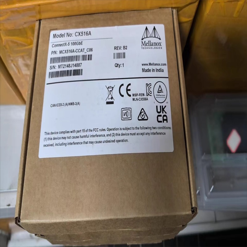 Parts for Melos MCX516A-CCAT/C - 100Gbe Qsfp28 Network Card 评论和价格