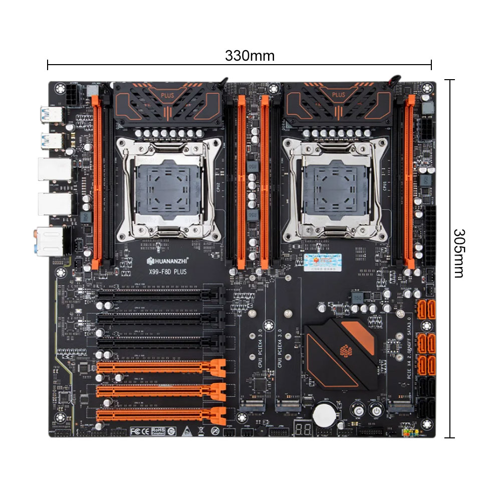 HUANANZHI X99 F8D PLUS LGA 201 - E5 2696 V3 评论和价格