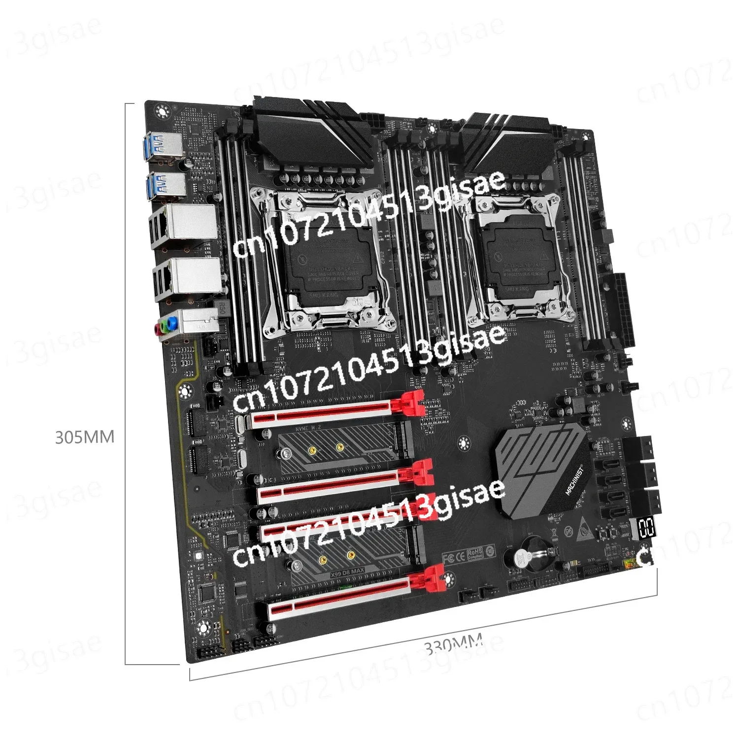 Mechanic X99 D8 MAX Main Board - E5 2699 V4 评论和价格