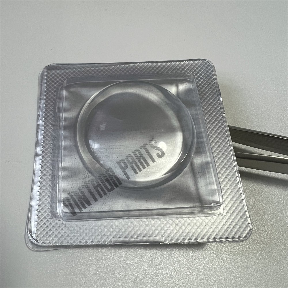 33mm Flat Double Dome Mineral  - Gold 6138 评论和价格