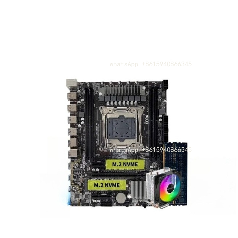 X99 desktop computer dual main - E5 2696 V3 评论和价格